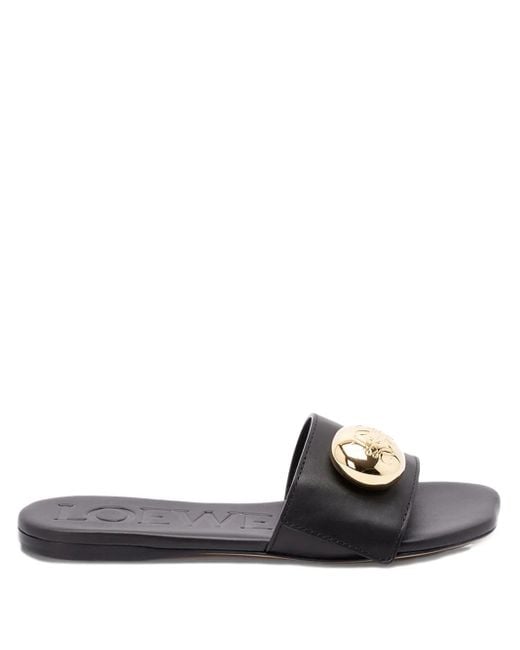 Loewe Black Sandals