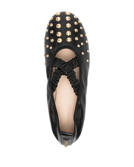 Wandler Black June Ballerina Shoes