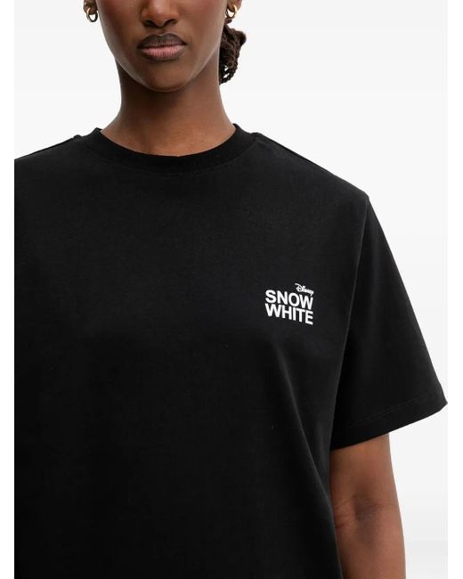 Coperni Black X Disney Snow Graphic T-Shirt