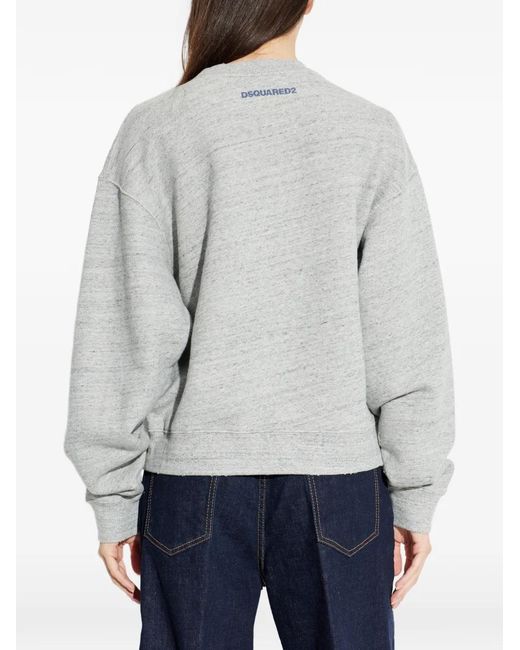 Sudadera Estampada DSquared² de color White