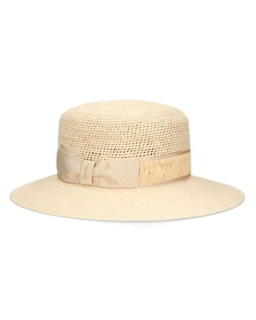 Borsalino Natural Kris Panama Semicrochet Hat