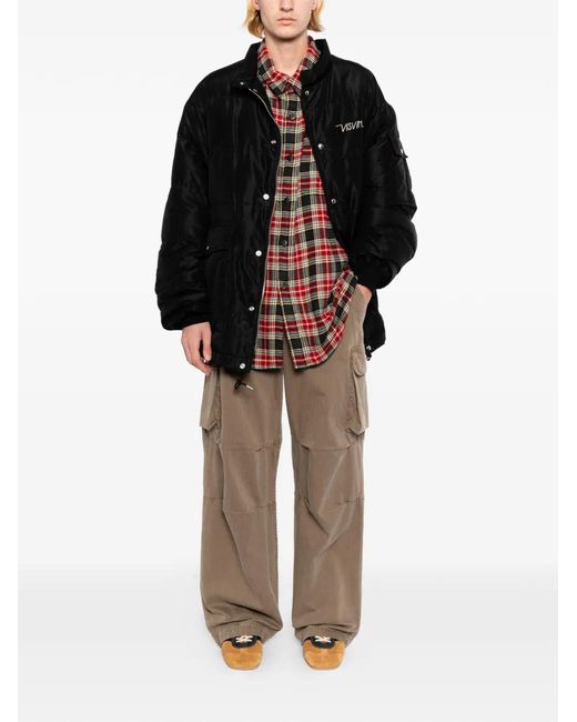 Visvim Black Doudoune Elias for men