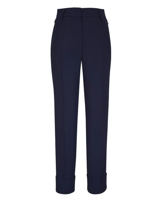 Akris Blue Pressed Trousers