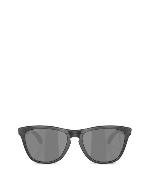 Oakley Gray Frogskins Rectangle-Frame Sunglasses