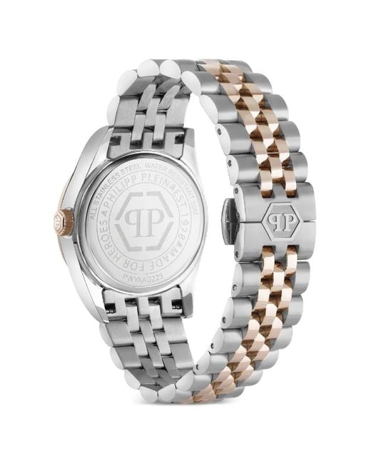 Philipp Plein White Date Superlative 38Mm Watch
