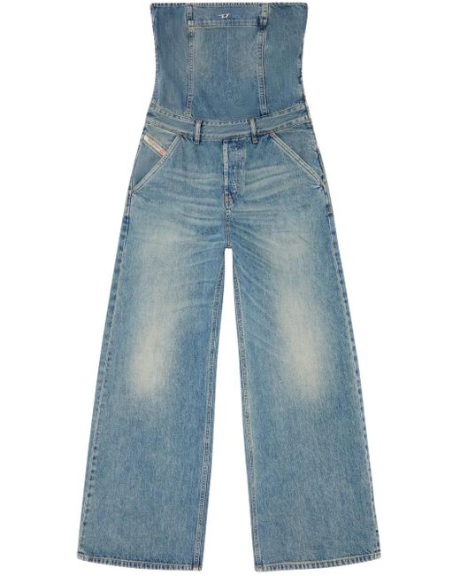 DIESEL Blue Jumpsuits