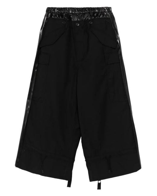 Pantalon À Taille Palazzo Junya Watanabe en coloris Black
