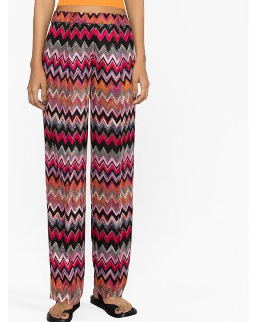 Missoni Red Trousers