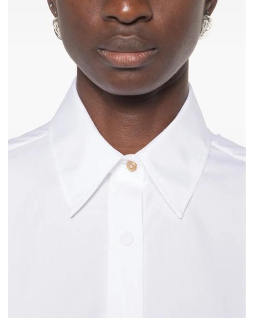 Trame Auree White Frida Button-Up Shirt