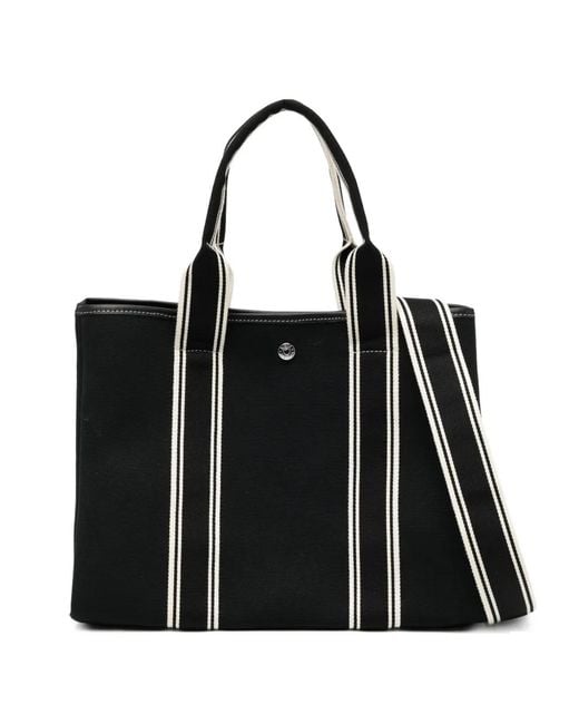 Rue de Verneuil Black Medium Traversée Tote Bag