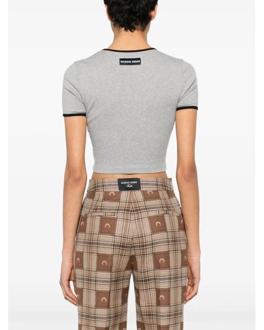 MARINE SERRE Gray Top