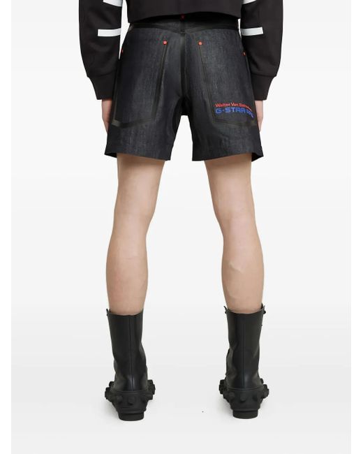 メンズ Walter Van Beirendonck X G-star ロゴ ショートパンツ