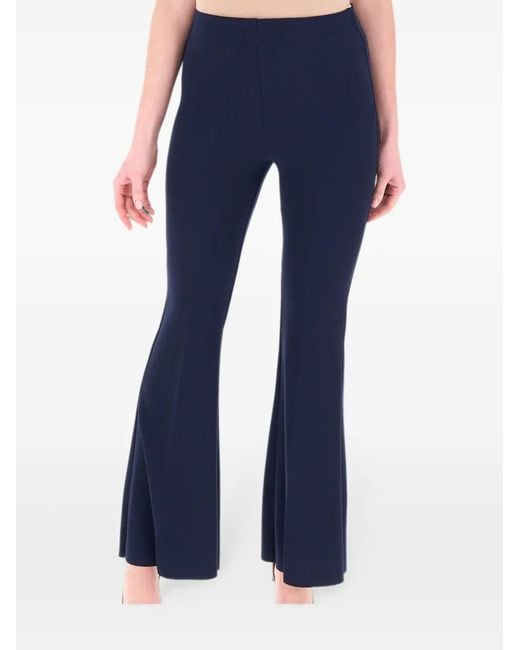 ViCOLO Blue Flared-Leg Trousers