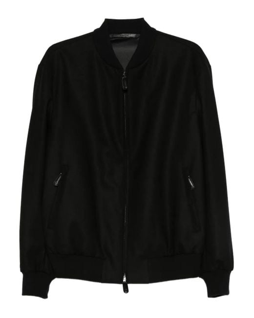 Giorgio Armani Bomberjacke mit Reißverschluss in Black für Herren