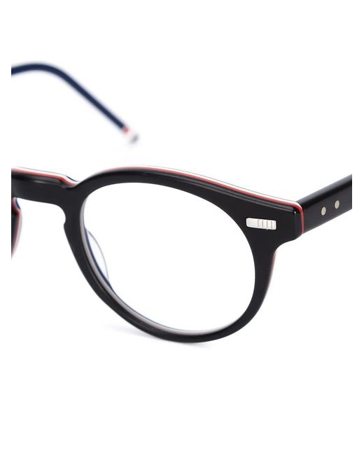 Round Frame Glasses di Thom Browne in Brown