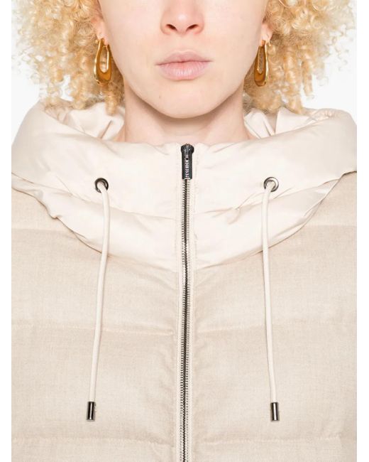 Peserico Natural Quilted Jacket