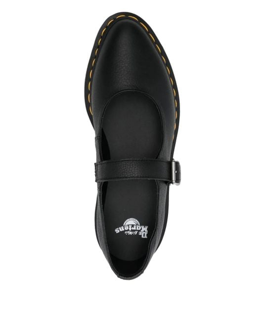 Dr. Martens Black Elphie Viriginia Mary Jane Shoes