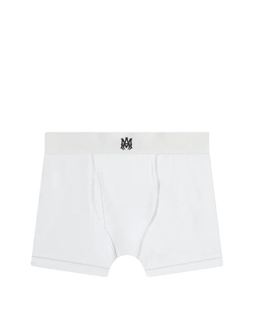 Amiri White Logo-Print Briefs for men