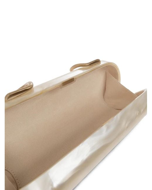 Cult Gaia Natural Ilaria Clutch