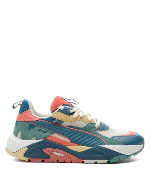 メンズ PUMA Rs-trck "vapor Grey/deep Dive/hibiscus Flower" スニーカー Blue