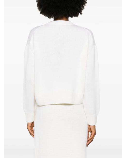 Fabiana Filippi White Sweaters