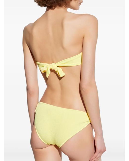 Melissa Odabash Yellow Ribbed Bikini Bottom