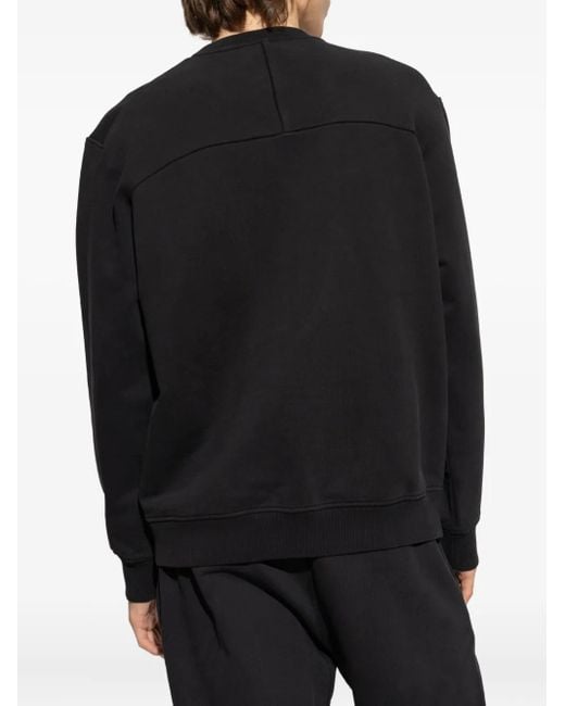 Sudadera con placa del logo Givenchy de hombre de color Black