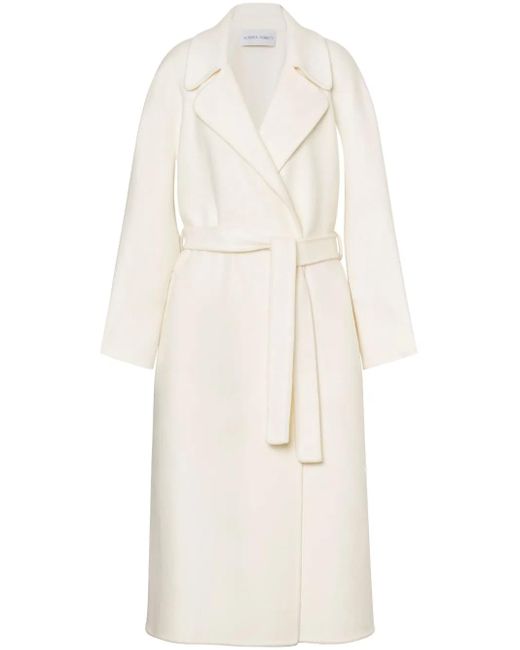 Alberta Ferretti Natural Coats & Jackets