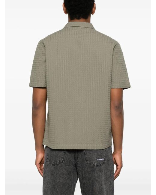 メンズ Universal Works Delos Road シャツ Gray