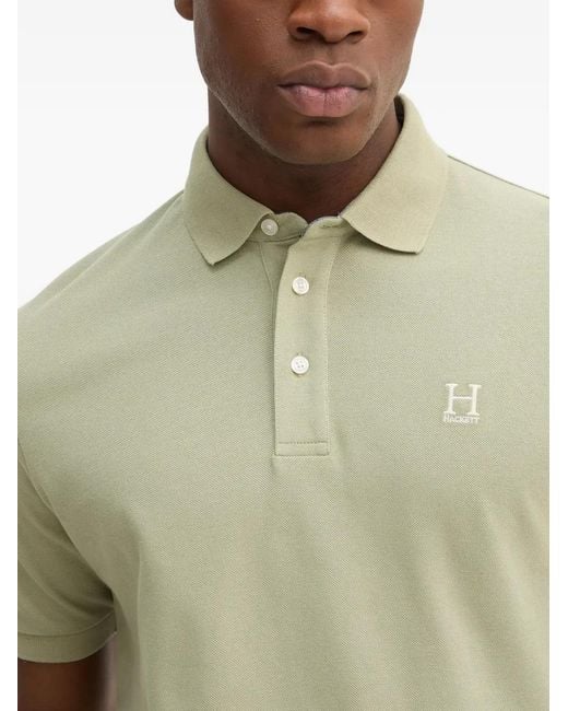 Hackett Natural Piqué Polo Shirt for men