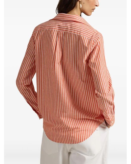 Chemise À Rayures Polo Ralph Lauren en coloris Pink