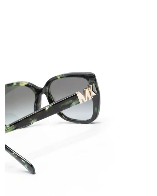 Michael Kors Gray Acadia Square-Frame Sunglasses