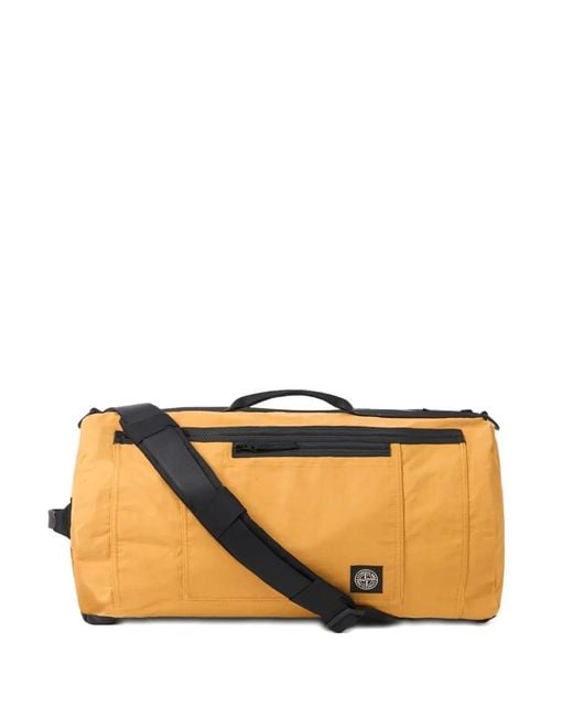 Stone Island Rucksack Mit Reißverschluss in Orange für Herren