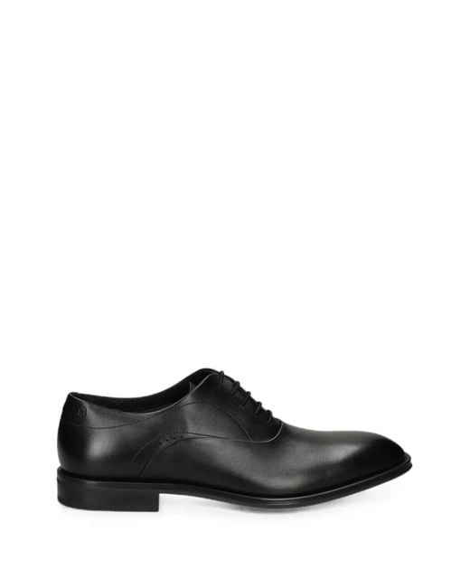 Boss Black Chaussures Oxford En Cuir À Détails De Perforations for men