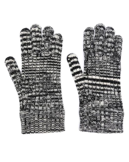 Missoni Black Slub Wool Gloves