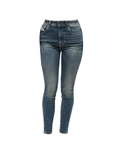 DIESEL Blue 1984 Slandy-High Skinny-Fit Jeans