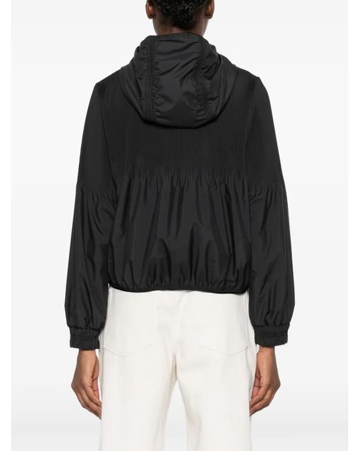 Moncler Black Polyester Anemone Jacket