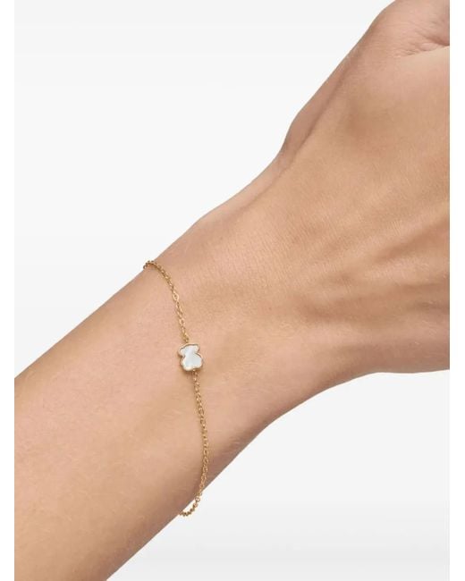 Tous Natural Logo-Plaque Bracelet