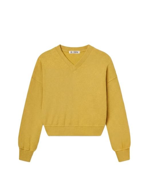 Pull À Col V ÉTERNE en coloris Yellow
