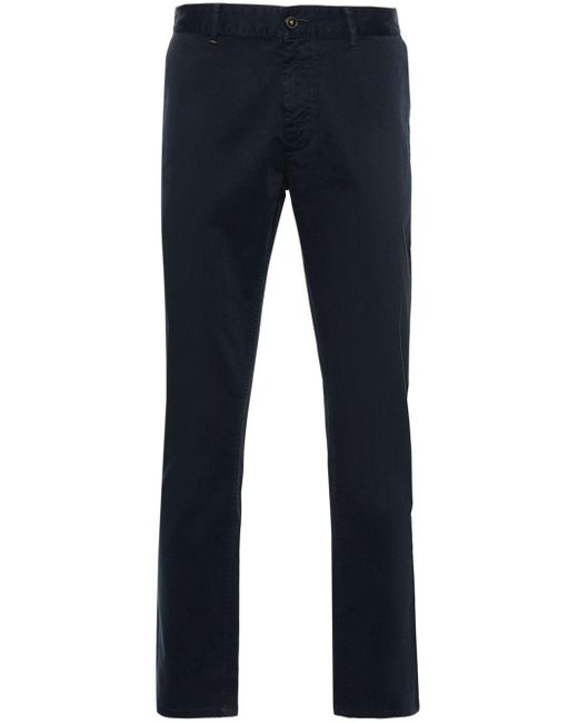 Pantalones chinos con corte slim Boss de hombre de color Blue