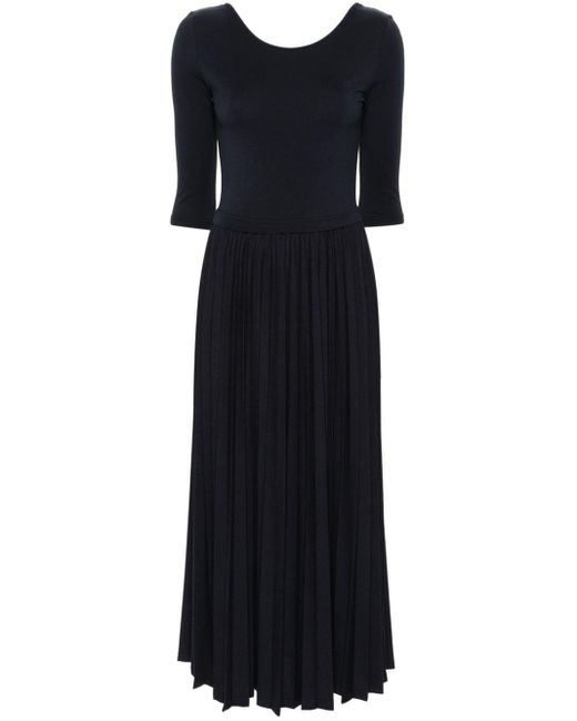 Claudie Pierlot Black Panelled-design Dress
