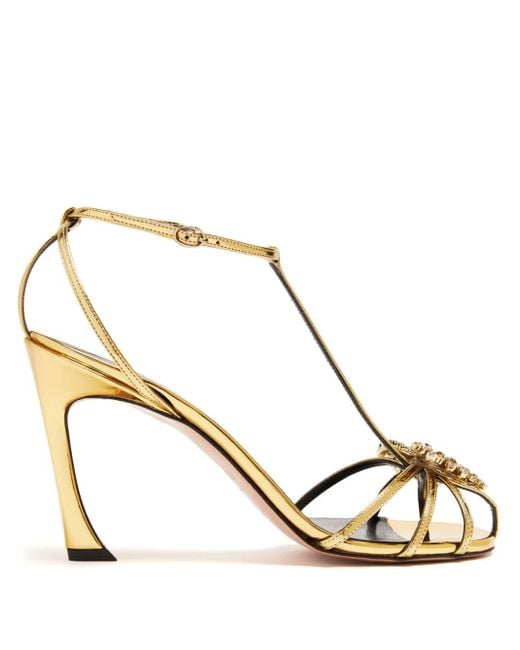 Piferi Metallic 85Mm Maggio Sandals