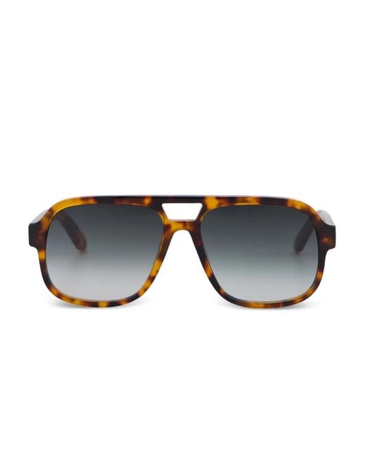 Off-White c/o Virgil Abloh Blue Forks Sunglasses for men