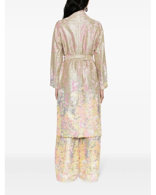 Forte_forte Natural Heaven Jacquard Coat