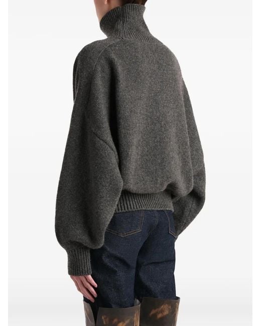 Khaite Gray Willem Sweater