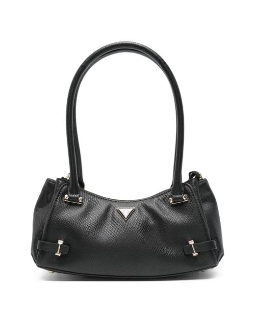 Guess Black Rosalba Schultertasche Mit Logo-Schild