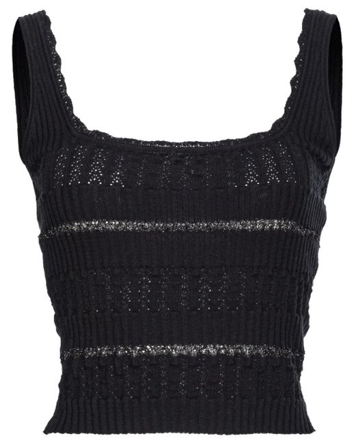 Pinko Black Logo Top
