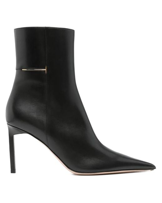Tom Ford Black Julianne Pointed-Toe Boots