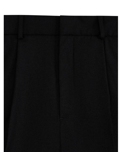Gosha Rubchinskiy White Pressed-Crease Wide-Leg Trousers