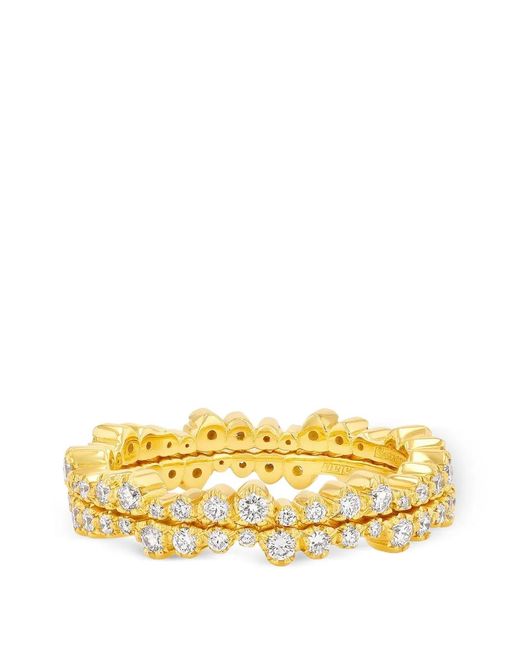 Suzanne Kalan Metallic Ivy Diamond Ring